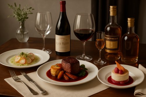 Menu Completo com Produtos JS Comercial: Entradas, Prato Principal e Sobremesas